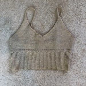 Knit Crop Top